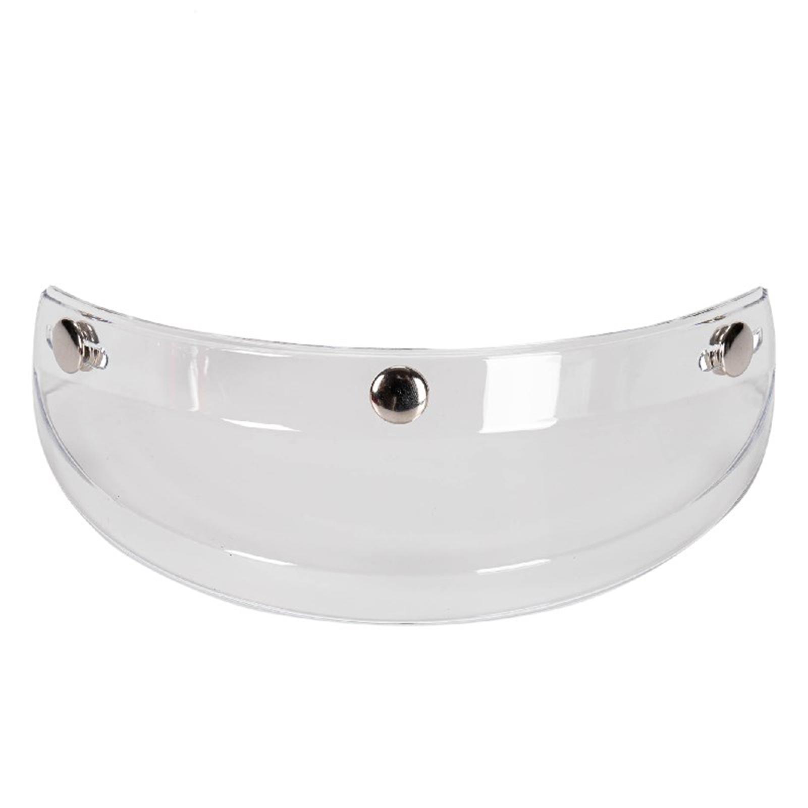 Universal Motorcycle 3 Snap-Button Visor Flip Up Down Open Face Helmet Wind Transparent
Universal Motorcycle 3 Snap-Button Visor Flip Up Down Open Face Helmet Wind Transparent