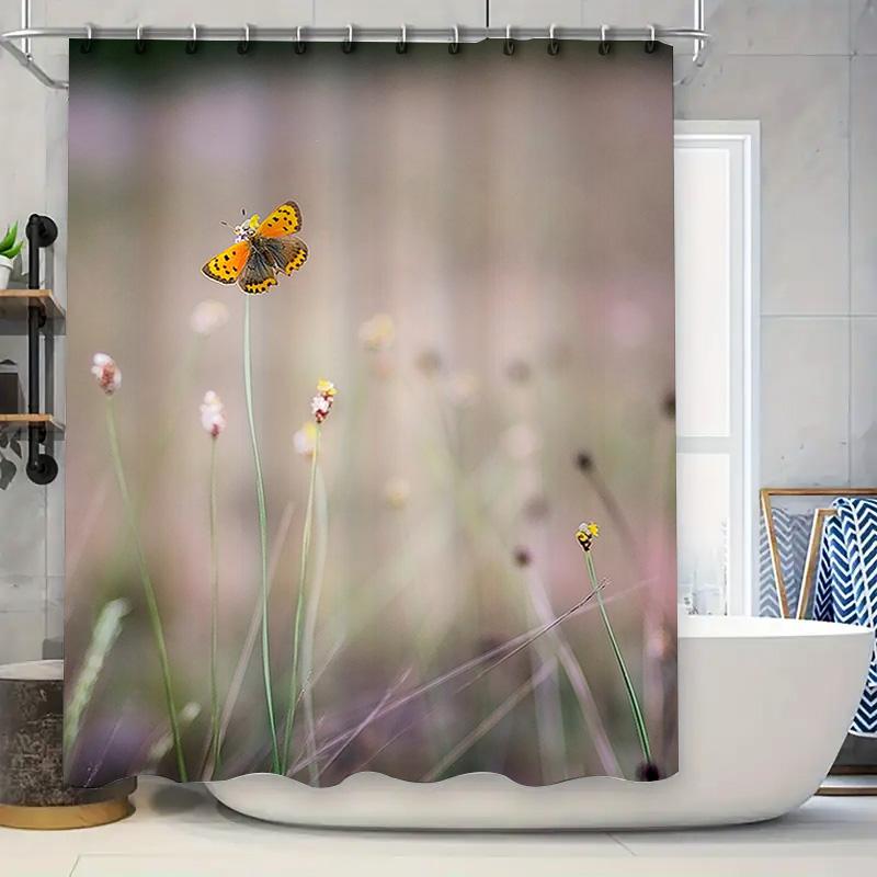 Waterproof Floral Garden Shower Curtain With Blurred Background For A Romantic Bathroom Decor W60H190(CM)-1 Pcs
Waterproof Floral Garden Shower Curtain With Blurred Background For A Romantic Bathroom Decor W60H190(CM)-1 Pcs