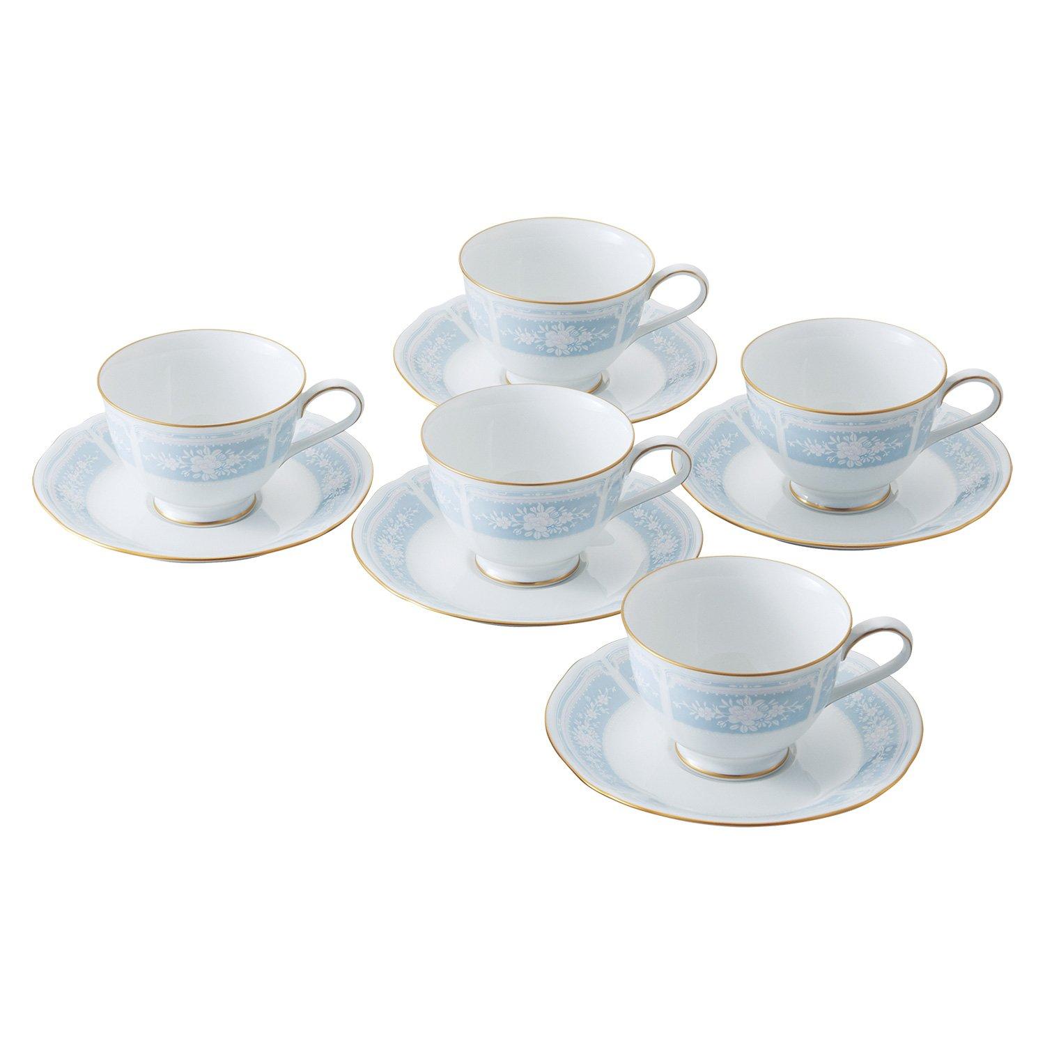 Noritake Набор из чашки и блюдца (И кофе, и чай) 220cc Racewood Gold 5 гостей Синий тонкий фарфор H9587A/1507
Noritake Набор из чашки и блюдца (И кофе, и чай) 220cc Racewood Gold 5 гостей Синий тонкий фарфор H9587A/1507