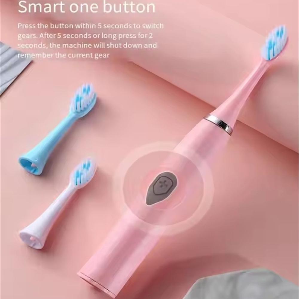 Electric Toothbrush Adult Automatic Toothbrush Couples Set, Suitable For Home Or Travel Use, Random Brush Head Color
Electric Toothbrush Adult Automatic Toothbrush Couples Set, Suitable For Home Or Travel Use, Random Brush Head Color