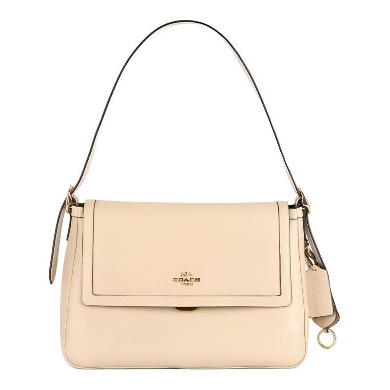COACH Etta 29 brand logo handbag cowhide shoulder bag large size women s oatmeal color коричневий
COACH Etta 29 brand logo handbag cowhide shoulder bag large size women s oatmeal color коричневий