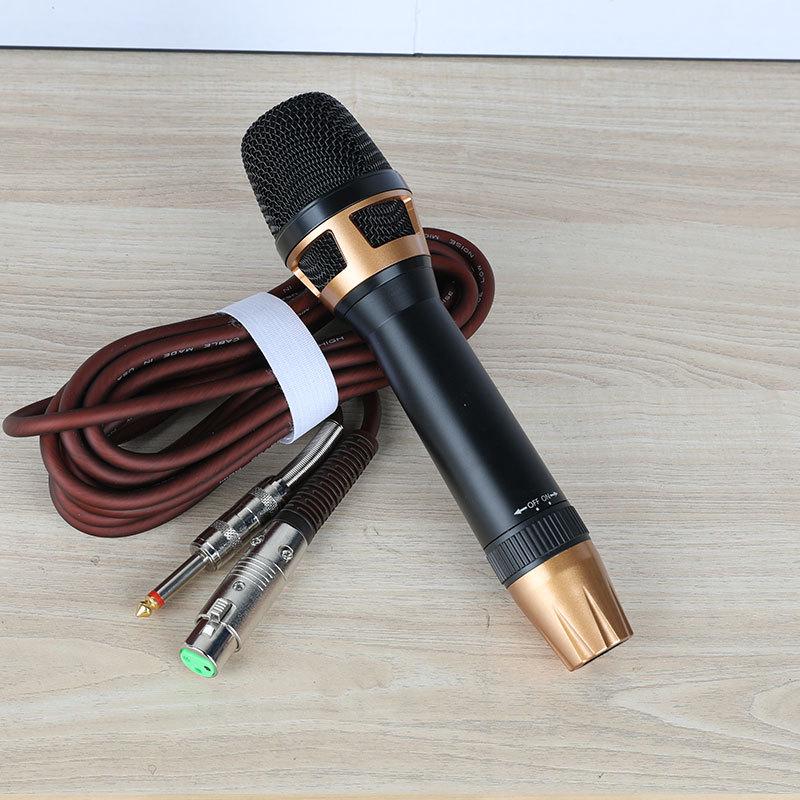 Dynamic Wired Handheld Microphone for Home KTV, Stage Performance, and Professional Karaoke чорний
Dynamic Wired Handheld Microphone for Home KTV, Stage Performance, and Professional Karaoke чорний