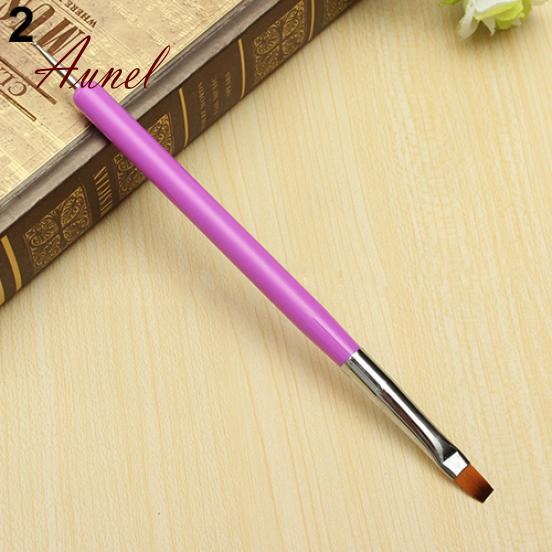 2-сторонняя ручка для дизайна ногтей, расставляющая акриловый УФ-гель-лак, кисть для подводки, инструмент фиолетовый
2-сторонняя ручка для дизайна ногтей, расставляющая акриловый УФ-гель-лак, кисть для подводки, инструмент фиолетовый