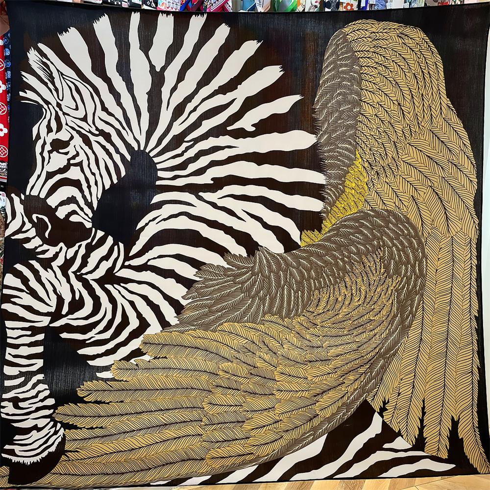 POBING Шелковый Кашемировый Шарф Женский С Ручной Подшивкой Шали Принт Летающей Лошади Квадратные Шарфы Накидки Женский Бандана Большие Хиджабы Женские Фуляры 135CM x 135CM
POBING Шелковый Кашемировый Шарф Женский С Ручной Подшивкой Шали Принт Летающей Лошади Квадратные Шарфы Накидки Женский Бандана Большие Хиджабы Женские Фуляры 135CM x 135CM