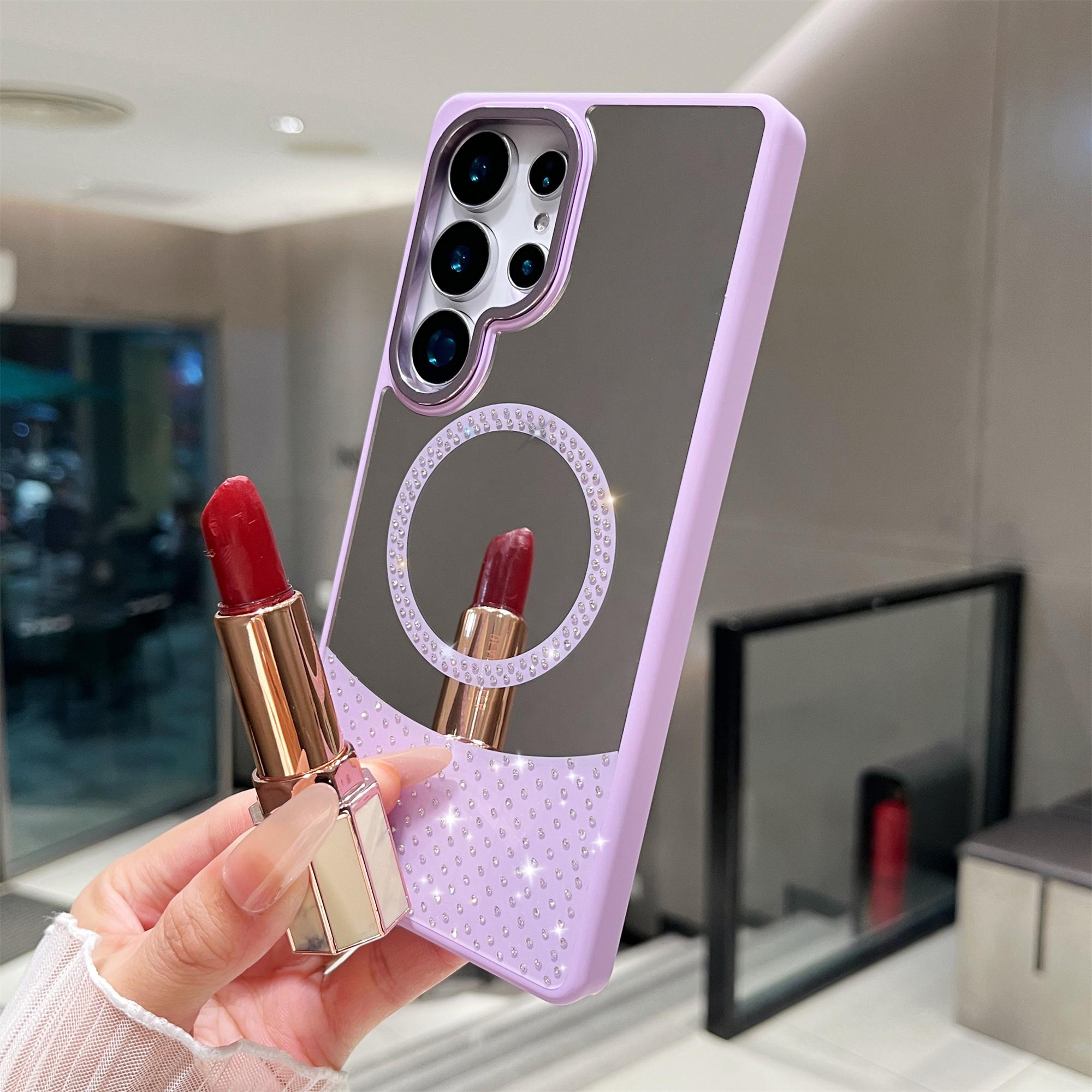 For Samsung Galaxy S25 Ultra Magnetic Case Mirror Surface TPU+PC Shockproof Phone Cover Rose
For Samsung Galaxy S25 Ultra Magnetic Case Mirror Surface TPU+PC Shockproof Phone Cover Rose