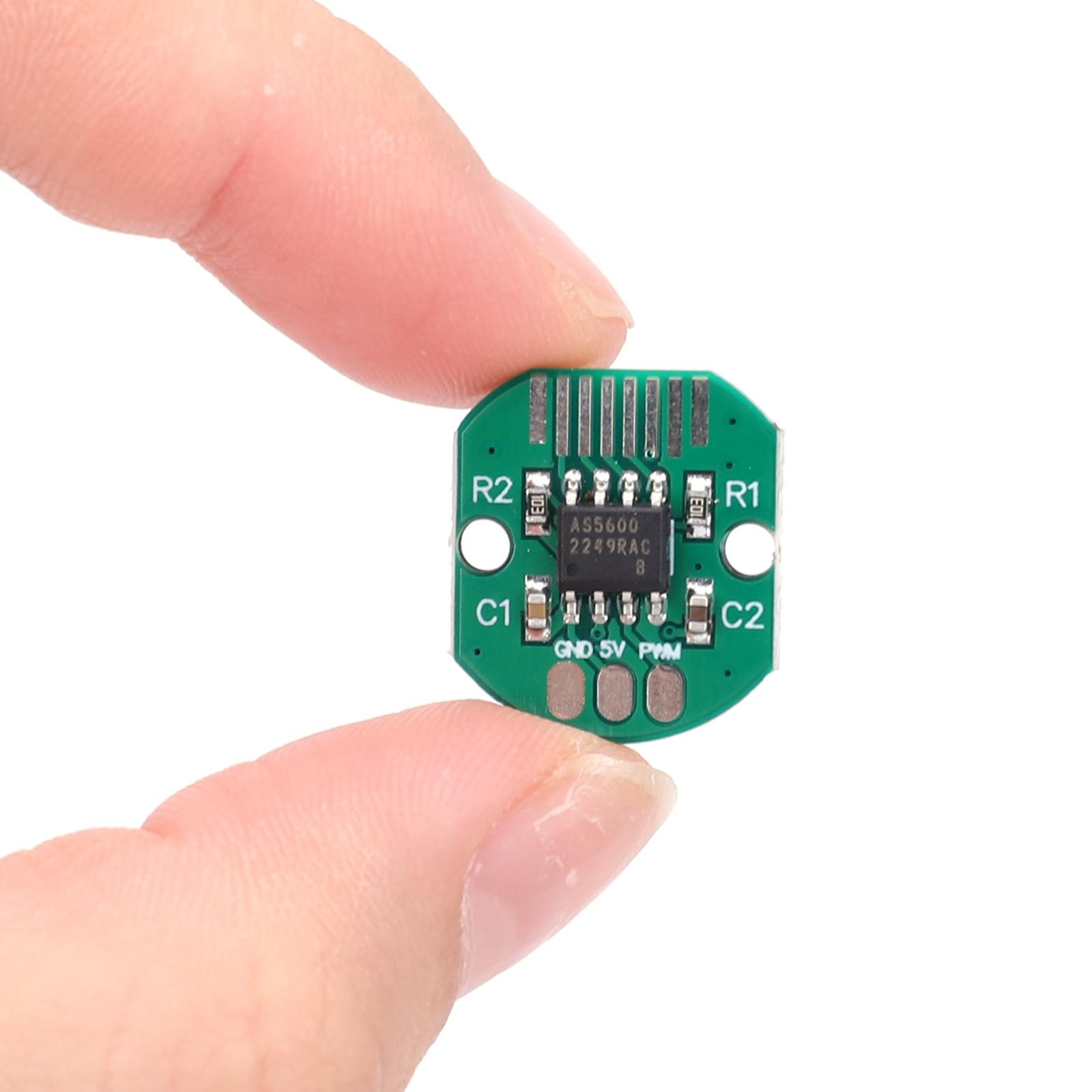 Модуль датчика вимірювання кута за магнітною індукцією, енкодер абсолютного значення AS5600, інтерфейс PWM I2C для безщіткового двигуна стабілізатора CHINA
Модуль датчика вимірювання кута за магнітною індукцією, енкодер абсолютного значення AS5600, інтерфейс PWM I2C для безщіткового двигуна стабілізатора CHINA