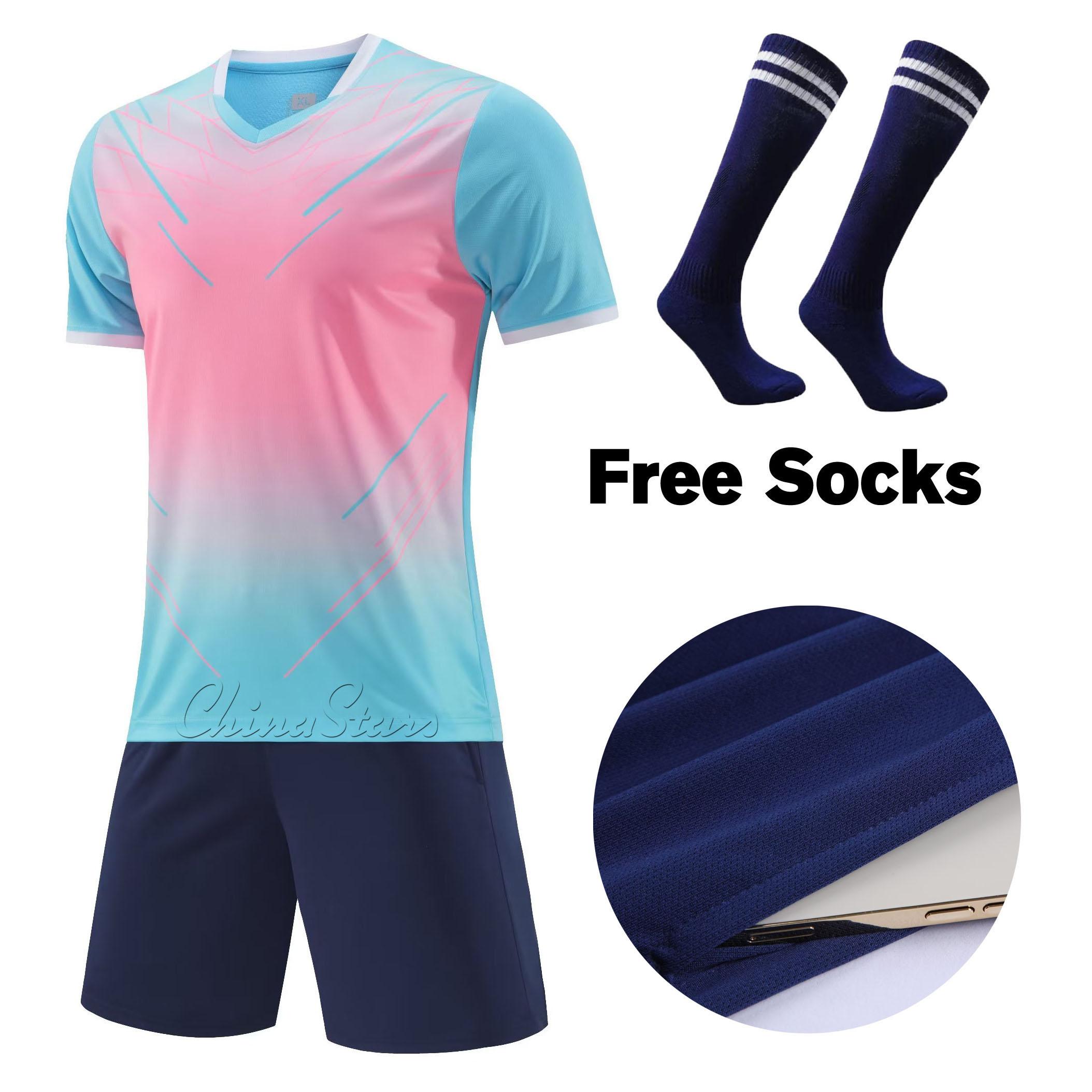Adult Football Jerseys Shorts with Pockets + Socks 2026 Children s Soccer Clothes Maillot De Football Men Training Kits Clothing 4XL
Adult Football Jerseys Shorts with Pockets + Socks 2026 Children s Soccer Clothes Maillot De Football Men Training Kits Clothing 4XL