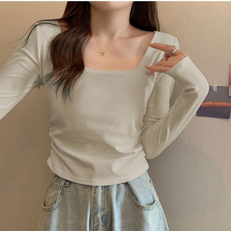 Velvet Square Neck Slim Fit Women s T-Shirt - Autumn/Winter Warm Base Layer Top Large кавовий
Velvet Square Neck Slim Fit Women s T-Shirt - Autumn/Winter Warm Base Layer Top Large кавовий