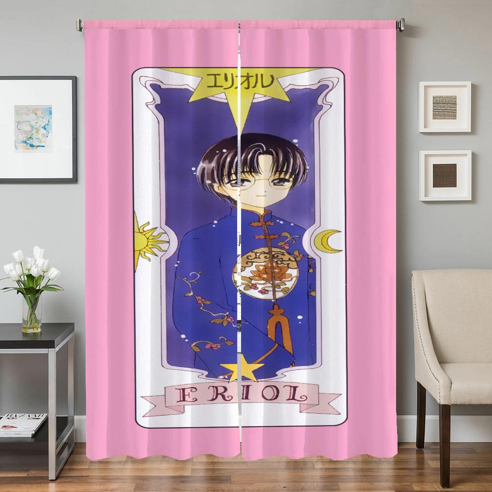 Kitchen Curtains for Living Room 2 Pieces Blackout Curtains Door Curtain C-cardcaptor S-sakura Partition Bedroom Decoration Home W50xH70cmx2pcs-CL
Kitchen Curtains for Living Room 2 Pieces Blackout Curtains Door Curtain C-cardcaptor S-sakura Partition Bedroom Decoration Home W50xH70cmx2pcs-CL