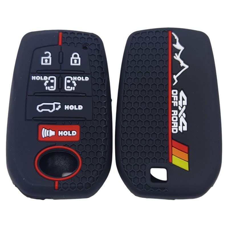 Soft Silicone Protective Cover for Six-Button Toyota Key: Compatible with Land Cruiser, Prado, Sequoia, SW4, Highlander
Soft Silicone Protective Cover for Six-Button Toyota Key: Compatible with Land Cruiser, Prado, Sequoia, SW4, Highlander