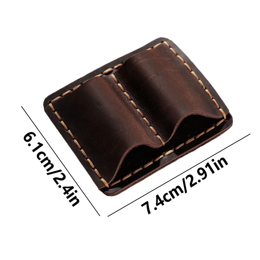 Leather Pen Clip Holder Wear-Resistant Anti-Lost Double Hole Pen Clip Holder For Office Conference School Classroom College сірий
Leather Pen Clip Holder Wear-Resistant Anti-Lost Double Hole Pen Clip Holder For Office Conference School Classroom College сірий
