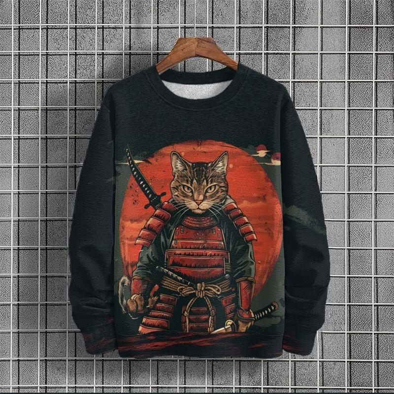 3D-печать Cool Cat Hoodie для мужчин Японский рисунок животных Толстовки Осень Длинный рукав Круглый вырез Уличный свободный унисекс толстовки S
3D-печать Cool Cat Hoodie для мужчин Японский рисунок животных Толстовки Осень Длинный рукав Круглый вырез Уличный свободный унисекс толстовки S