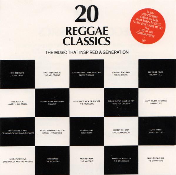 CD VARIOUS - 20 Reggae Classics 1 CDTRL222 Trojan Records 1987 UK Reggae, Ska & Dub Used
CD VARIOUS - 20 Reggae Classics 1 CDTRL222 Trojan Records 1987 UK Reggae, Ska & Dub Used