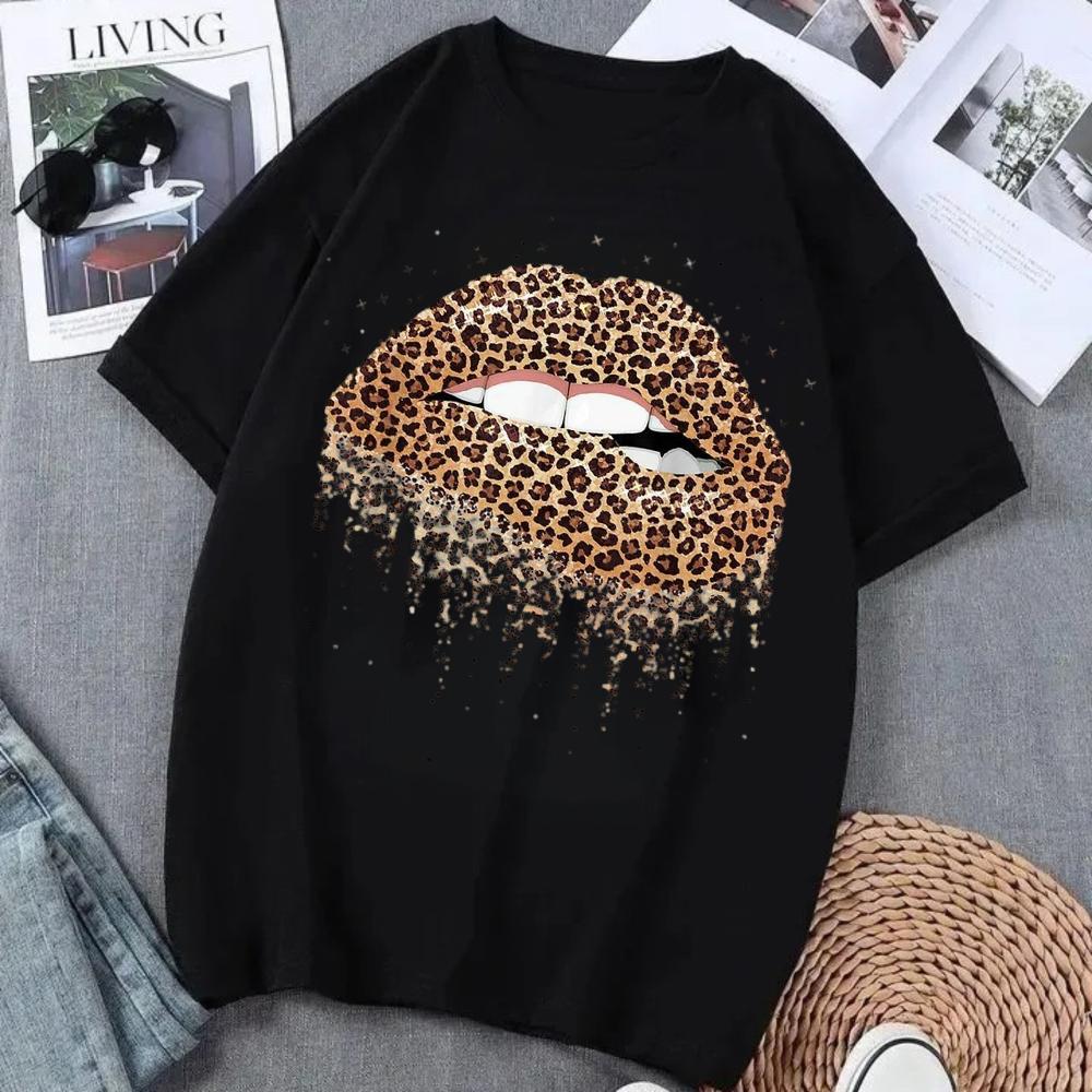 Women Summer Short Sleeve Tshirts Fashion Red Lips Finger Print Ladies Tshirts Top Cartoon Womens Graphic Tees TShirts S
Women Summer Short Sleeve Tshirts Fashion Red Lips Finger Print Ladies Tshirts Top Cartoon Womens Graphic Tees TShirts S