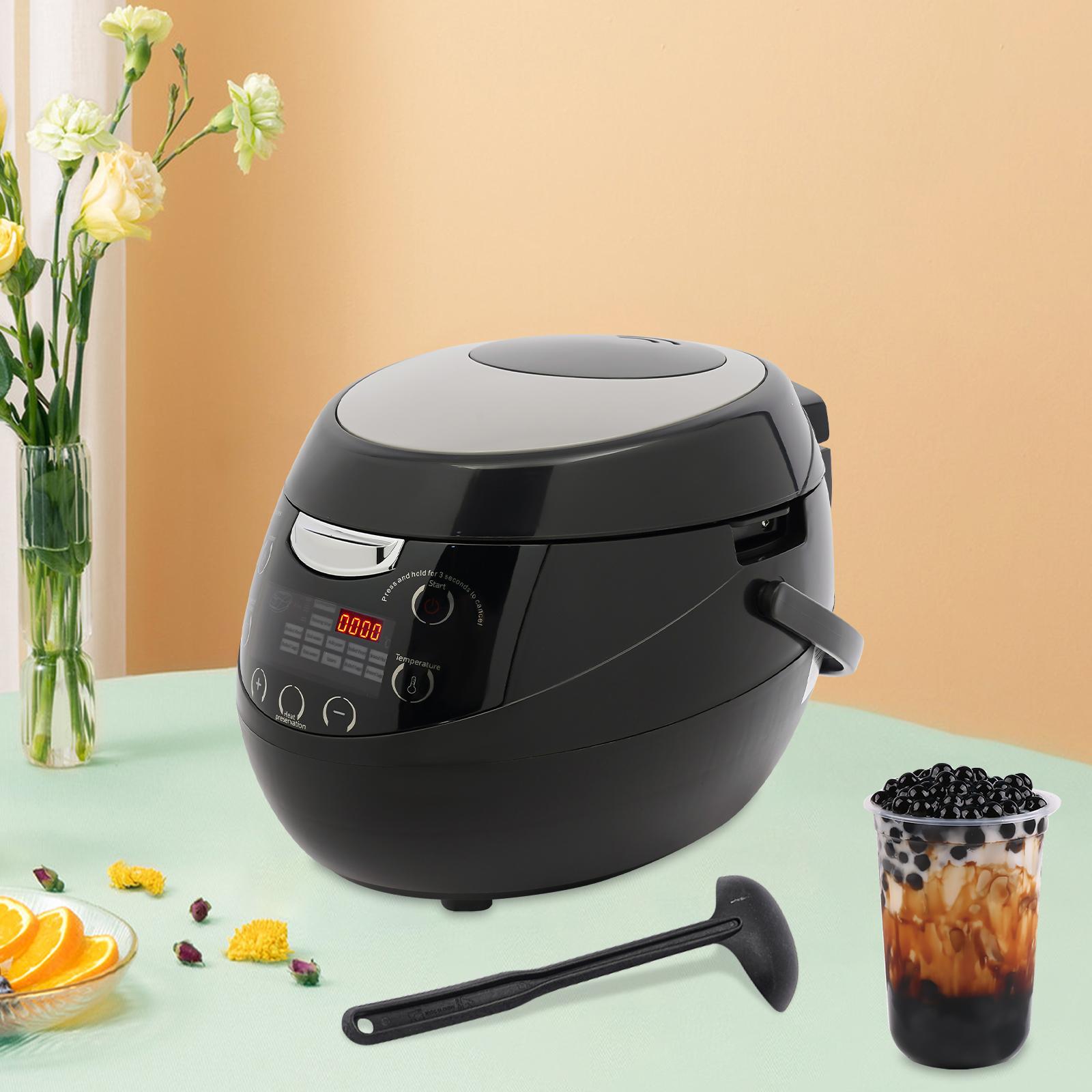 110V 6L Commercial Aluminum Alloy Pearl Cooker,Black Tabletop Boba Maker Machine 30*40*27cm for Milk Tea Shops чёрный
110V 6L Commercial Aluminum Alloy Pearl Cooker,Black Tabletop Boba Maker Machine 30*40*27cm for Milk Tea Shops чёрный