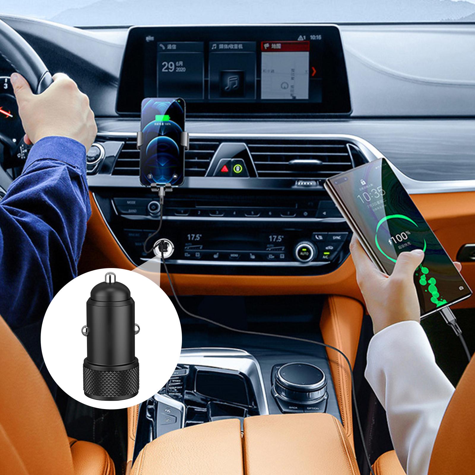 Быстрое автомобильное зарядное устройство, быстрая зарядка PD30W телефон USB адаптеры 2 порта прикуриватель зарядное устройство для мобильных телефонов навигация
Быстрое автомобильное зарядное устройство, быстрая зарядка PD30W телефон USB адаптеры 2 порта прикуриватель зарядное устройство для мобильных телефонов навигация