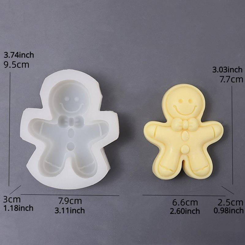Рождественские украшения Пряничный человечек силиконовая форма новые принадлежности для изготовления имбирных свечей форма праздничные подарки
Рождественские украшения Пряничный человечек силиконовая форма новые принадлежности для изготовления имбирных свечей форма праздничные подарки