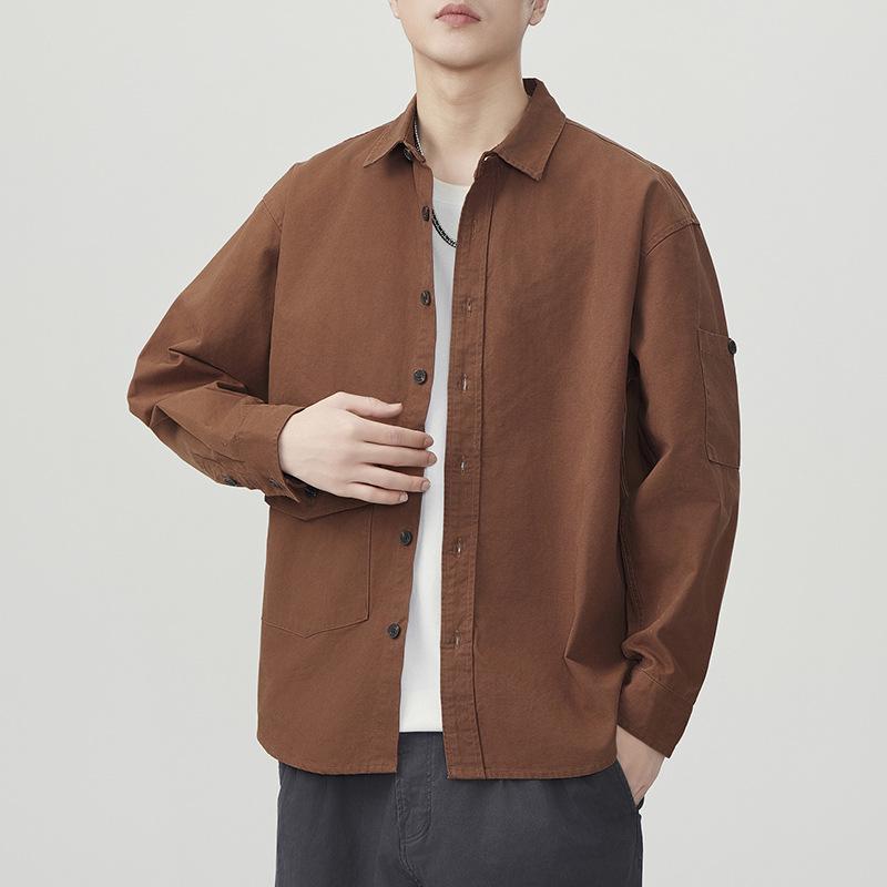 Весна Новая Японская Ретро Мужская Свободная Хлопковая Повседневная Рабочая Рубашка в Американском Стиле с Длинным Рукавом 4XL
Весна Новая Японская Ретро Мужская Свободная Хлопковая Повседневная Рабочая Рубашка в Американском Стиле с Длинным Рукавом 4XL