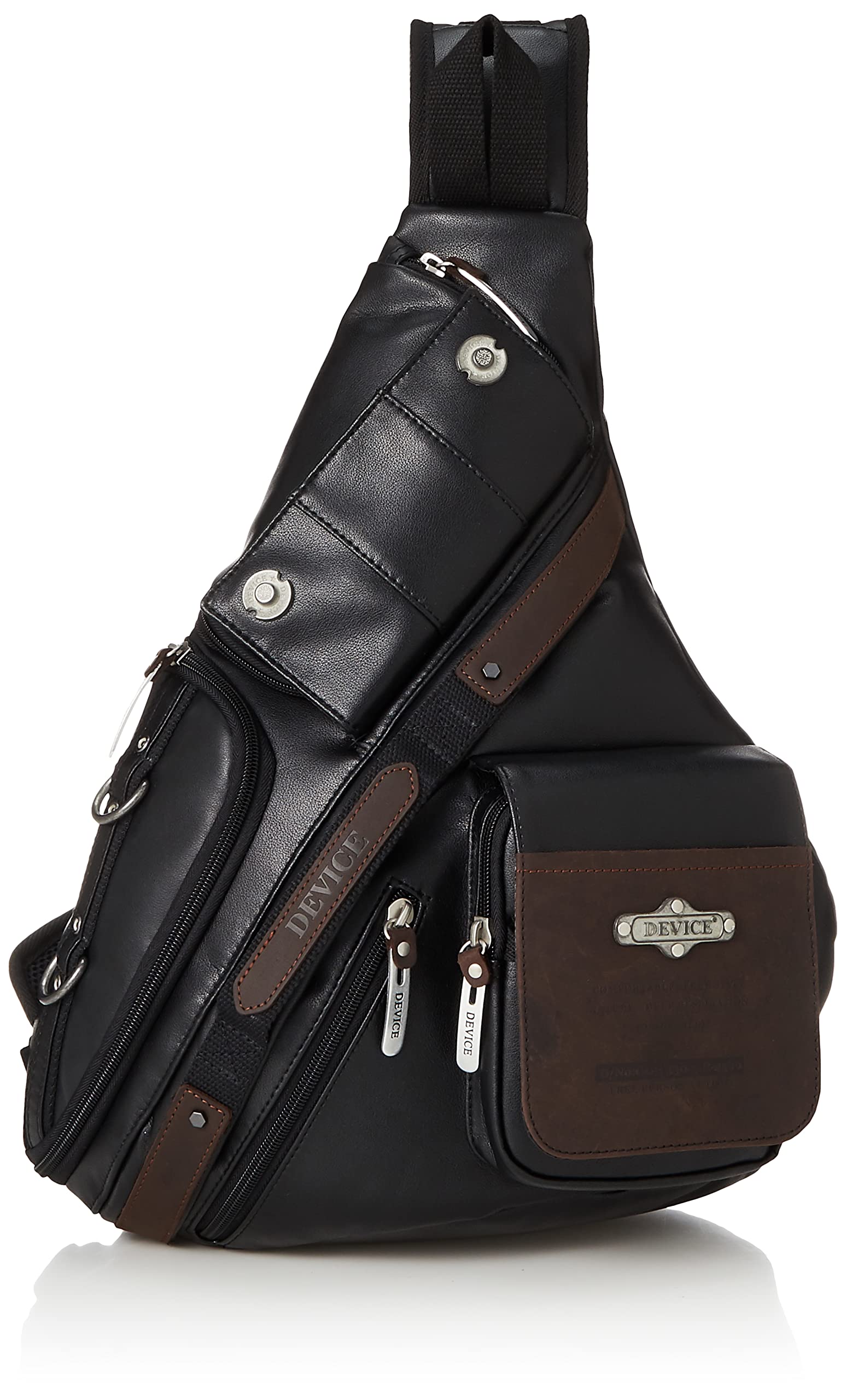 DEVICE gear genuine leather triangle body bag
DEVICE gear genuine leather triangle body bag