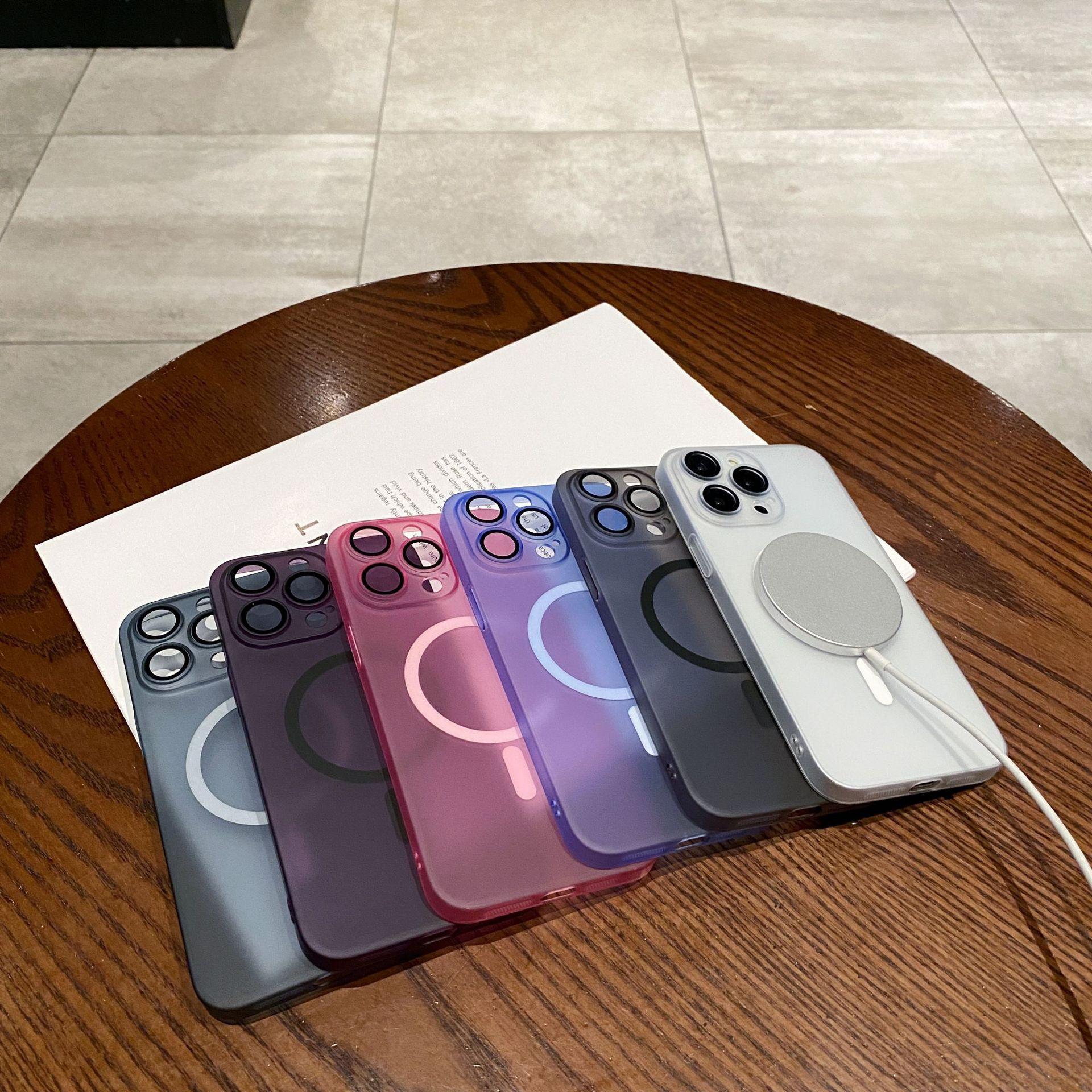 Applicable To Apple 16promax Mobile Phone Case PC Ice Fog Magnetic Absorption IPhone 15Pro Skin Feeling Matte 16e Lens Film Apple 11Pro
Applicable To Apple 16promax Mobile Phone Case PC Ice Fog Magnetic Absorption IPhone 15Pro Skin Feeling Matte 16e Lens Film Apple 11Pro
