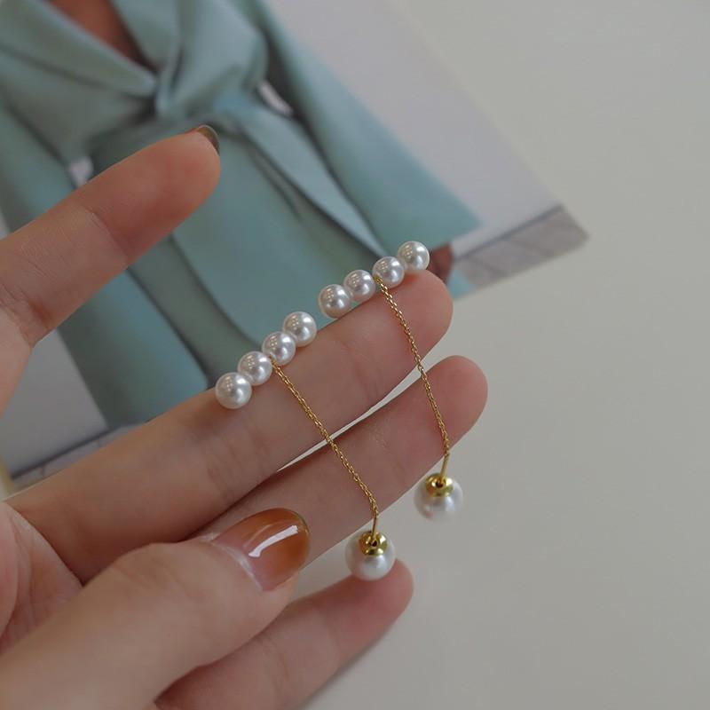 Beads Fashion Light Luxury Simple Earrings Female Simple Pearl Earrings for Women Suitable for Birthday Party Gifts Temperament Personality Earrings
Beads Fashion Light Luxury Simple Earrings Female Simple Pearl Earrings for Women Suitable for Birthday Party Gifts Temperament Personality Earrings