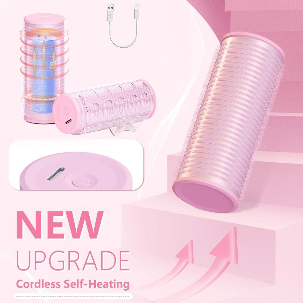with Auto Shutoff Electric Hair Rollers Cordless Heated Hair Curler for Hair Styling Tool
with Auto Shutoff Electric Hair Rollers Cordless Heated Hair Curler for Hair Styling Tool