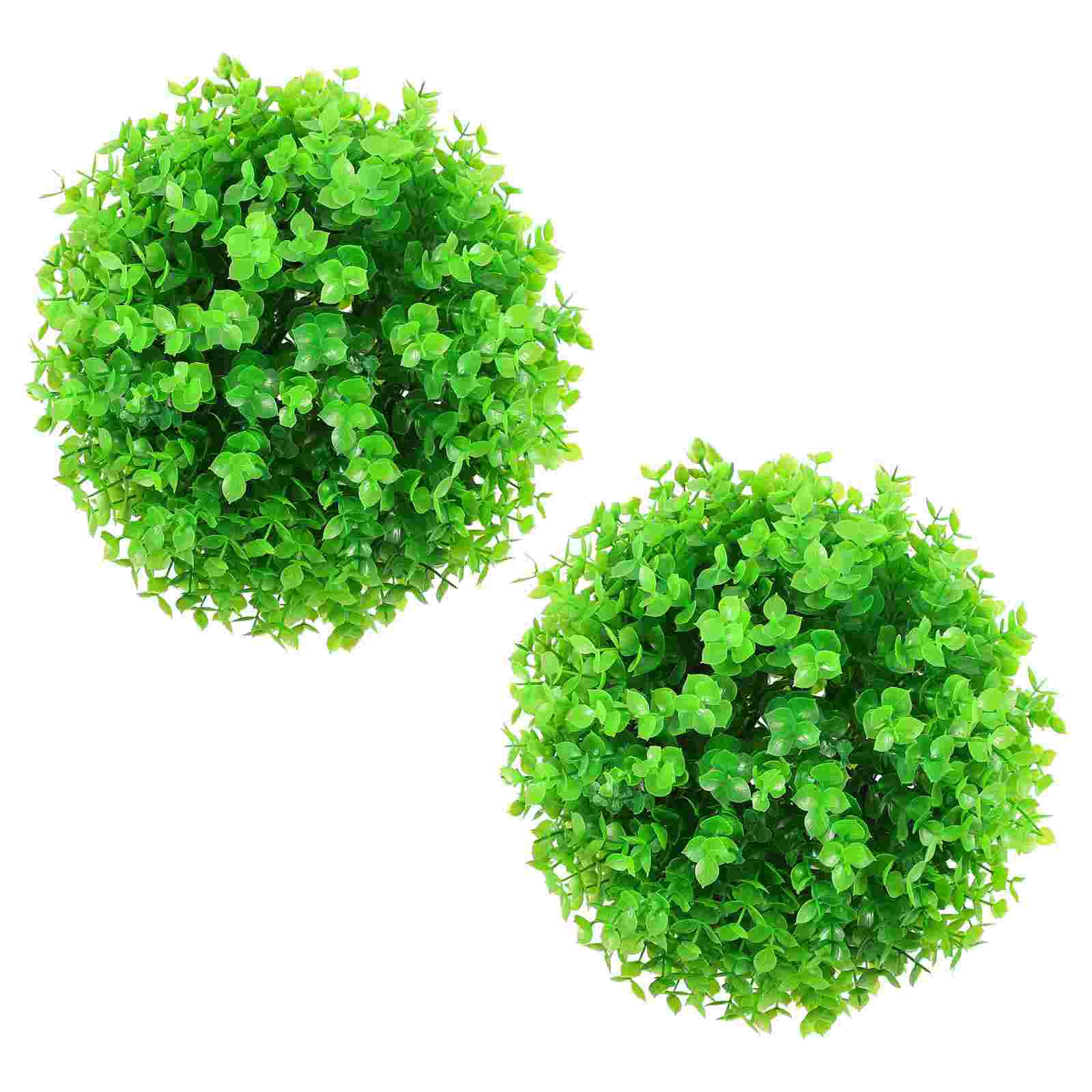 2 Pcs Plastic Decorative Grass Ball Artificial Plants Park Balls Topiary Sphere Outdoor Faux Simulated Simulation Decorate 18X18X18cm зелений
2 Pcs Plastic Decorative Grass Ball Artificial Plants Park Balls Topiary Sphere Outdoor Faux Simulated Simulation Decorate 18X18X18cm зелений