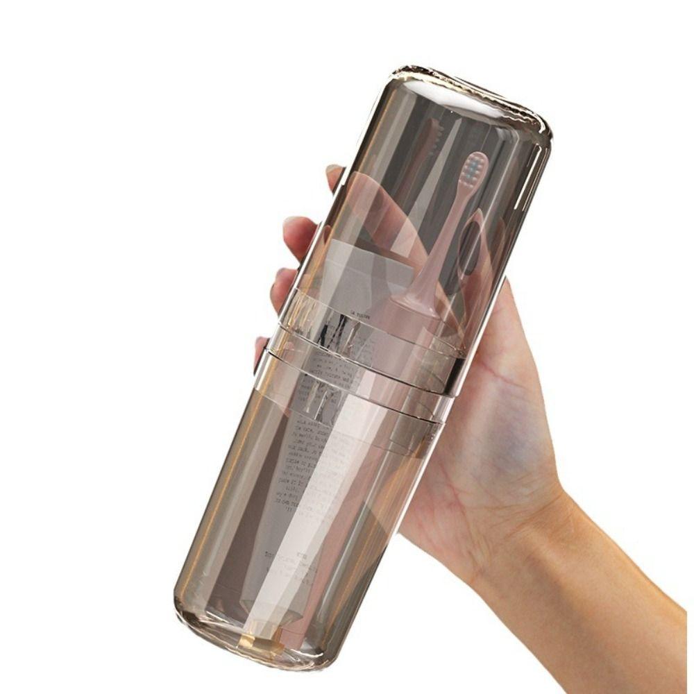 Transparent Toothbrush Toothpaste Holder Travel Mouthwash Cup Toothbrush Storage Box Couple білий
Transparent Toothbrush Toothpaste Holder Travel Mouthwash Cup Toothbrush Storage Box Couple білий