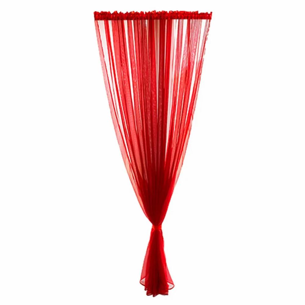 1x2.7m Polyester Sheer Curtain Solid Color Curtains for Bedroom, Living Room B
1x2.7m Polyester Sheer Curtain Solid Color Curtains for Bedroom, Living Room B