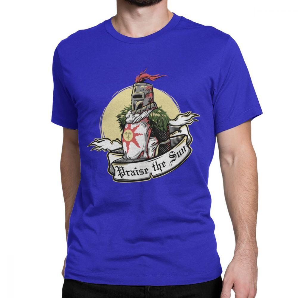 Мужская футболка Dark Souls Praise The Sun Bloodborne Game Awesome Tees Футболки с круглым воротом Летняя толстовка из чистого хлопка S чёрный
Мужская футболка Dark Souls Praise The Sun Bloodborne Game Awesome Tees Футболки с круглым воротом Летняя толстовка из чистого хлопка S чёрный