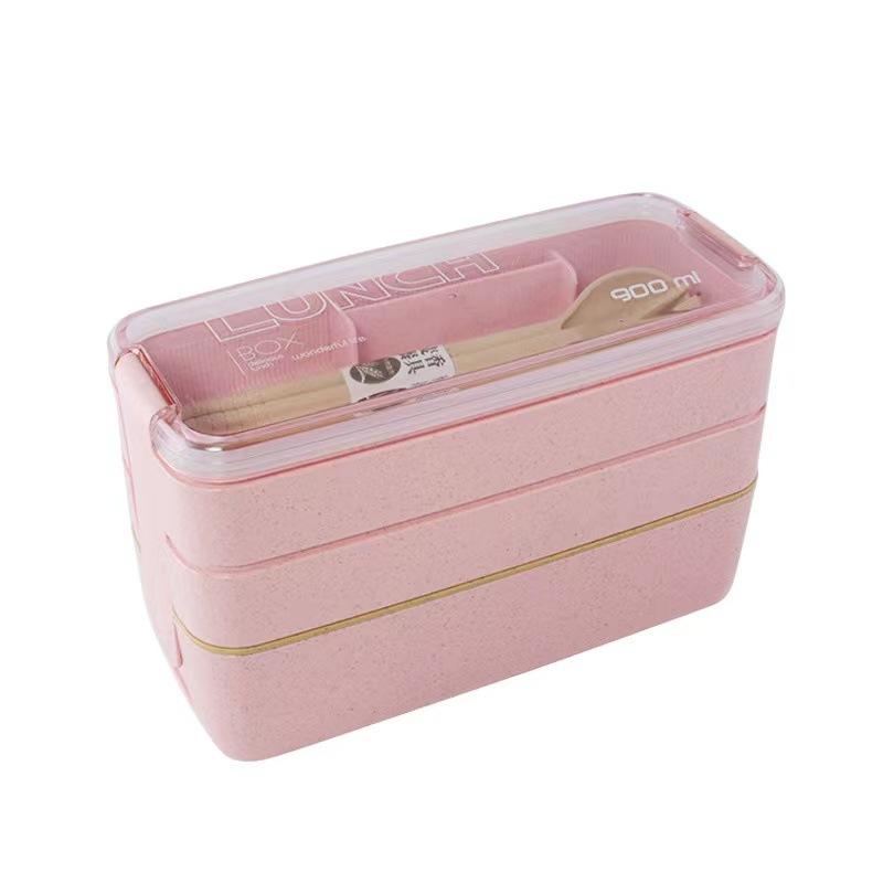 Health Material 3-Layer Microwave Lunch Container Japanese Bento Bento Eco Friendly Beat Straw 900 ml Lunchbox | Breakfast Boxes
Health Material 3-Layer Microwave Lunch Container Japanese Bento Bento Eco Friendly Beat Straw 900 ml Lunchbox | Breakfast Boxes
