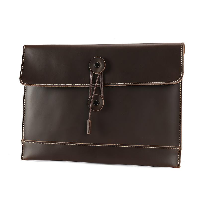Crazy Horse Leather Cow Leather Bag, Genuine Leather Document Bag, 13 Inch Computer Bag, Business Men s Bag, Envelope, Handbag темно-коричневого кольору
Crazy Horse Leather Cow Leather Bag, Genuine Leather Document Bag, 13 Inch Computer Bag, Business Men s Bag, Envelope, Handbag темно-коричневого кольору