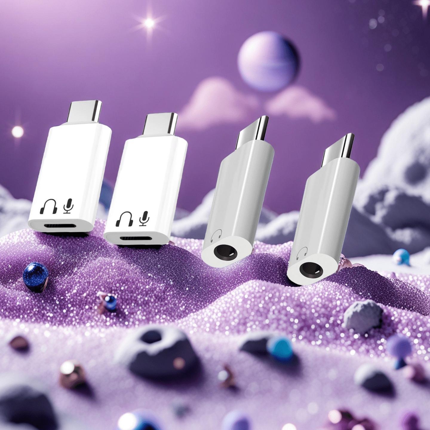 2-in-1 Audio Adapter Kit: USB C to Lightning & Type C to 3.5mm Headphone Jack Converter for iPhone 15 16 iPad, Huawei Samsung Xiaomi Phone 4PACKS белый
2-in-1 Audio Adapter Kit: USB C to Lightning & Type C to 3.5mm Headphone Jack Converter for iPhone 15 16 iPad, Huawei Samsung Xiaomi Phone 4PACKS белый