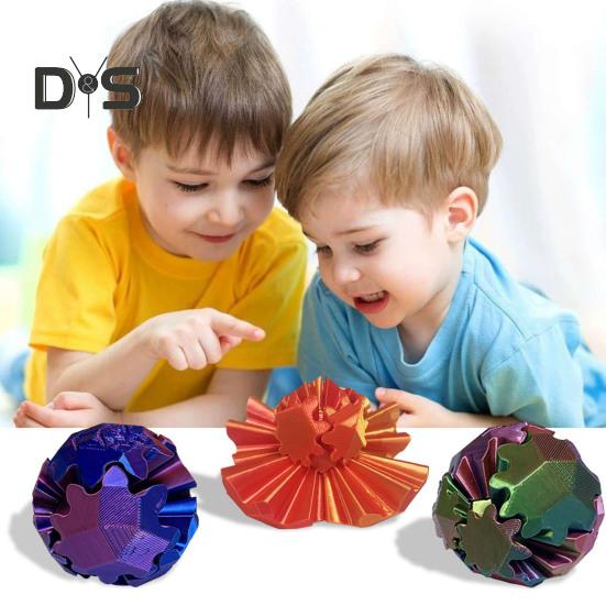 3D-печатный шар-шестерня, игрушка для снятия стресса, спин-мяч, портативный механический блокировочный механизм, сфера, сенсорная игрушка-непоседа для детей, подростков, подарок для взрослых A
3D-печатный шар-шестерня, игрушка для снятия стресса, спин-мяч, портативный механический блокировочный механизм, сфера, сенсорная игрушка-непоседа для детей, подростков, подарок для взрослых A