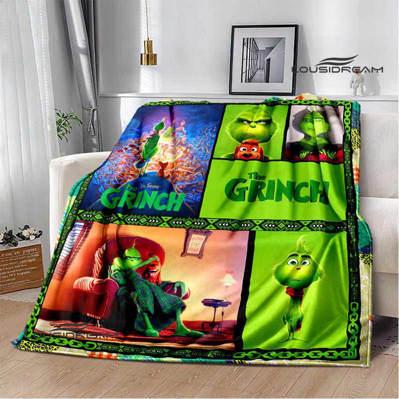 Christmas Cute Cartoon Design Pattern Green Blanket Flannel Soft Winter Warm Blanket for Gift All Seasons
Christmas Cute Cartoon Design Pattern Green Blanket Flannel Soft Winter Warm Blanket for Gift All Seasons