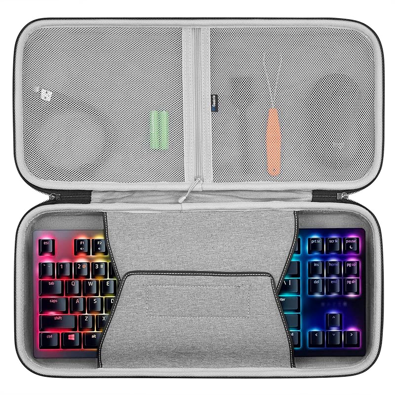 Geekria keyboard case 87 key compatible product razor Razer Huntsman V2 TKL, BlackWidow TE Chroma v2 V3 TKL wireless gaming keyboard Tenkeyless
Geekria keyboard case 87 key compatible product razor Razer Huntsman V2 TKL, BlackWidow TE Chroma v2 V3 TKL wireless gaming keyboard Tenkeyless