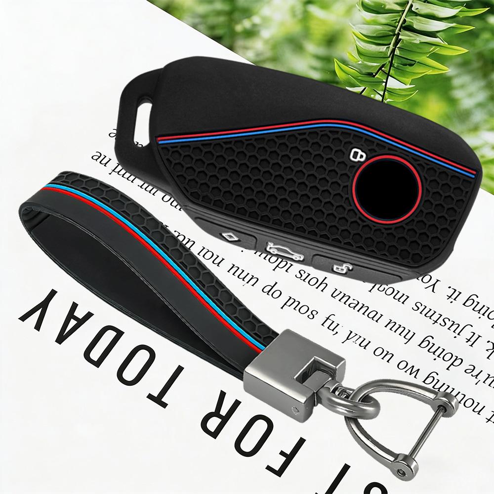 Premium Key Chain For Car-Silicone CarKey Case Cap Cover Shell Keychian For BMW Series 7 735i 740Li X7 X1 U11 2023 I7 G07 LCI XM
Premium Key Chain For Car-Silicone CarKey Case Cap Cover Shell Keychian For BMW Series 7 735i 740Li X7 X1 U11 2023 I7 G07 LCI XM
