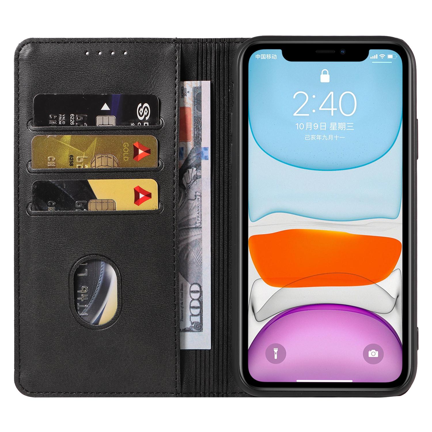 For iPhone 11 Wallet Case WANLONFENG NW1 Series Magnetic Closure Calf Texture Leather Phone Cover Sapphire
For iPhone 11 Wallet Case WANLONFENG NW1 Series Magnetic Closure Calf Texture Leather Phone Cover Sapphire