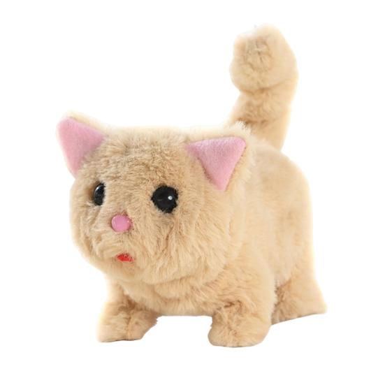 Интерактивная ходячая кукла-кошка мяукает ходит виляет хвостом реагирует на прикосновения голосовые команды мяукает ходит игрушка-кошка домашний декор коричневый
Интерактивная ходячая кукла-кошка мяукает ходит виляет хвостом реагирует на прикосновения голосовые команды мяукает ходит игрушка-кошка домашний декор коричневый