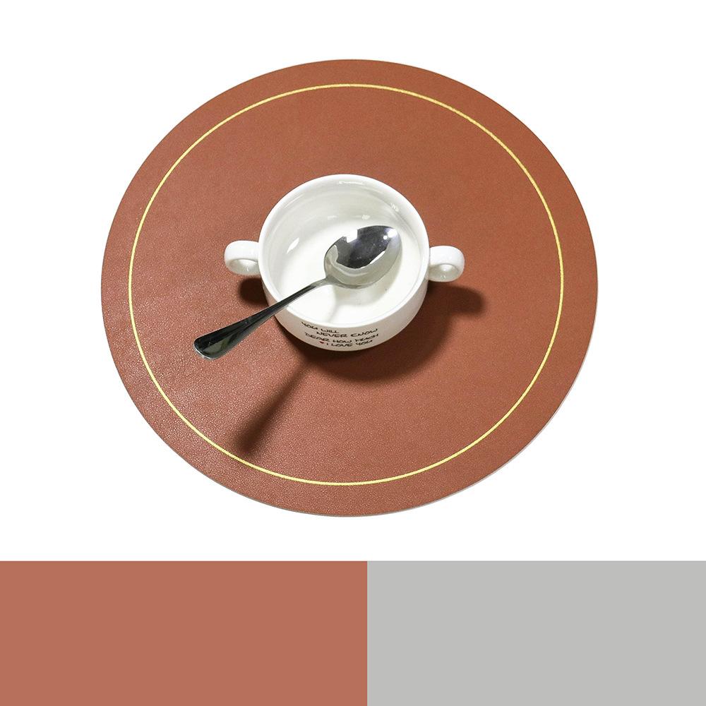 Stylish Napa Double Sides Coffee Cup PVC Round Placemats Heat-Resistant Table Mats Coasters Scald-Proof Pads Dining.Tea Cups 33x33cm 1pc
Stylish Napa Double Sides Coffee Cup PVC Round Placemats Heat-Resistant Table Mats Coasters Scald-Proof Pads Dining.Tea Cups 33x33cm 1pc