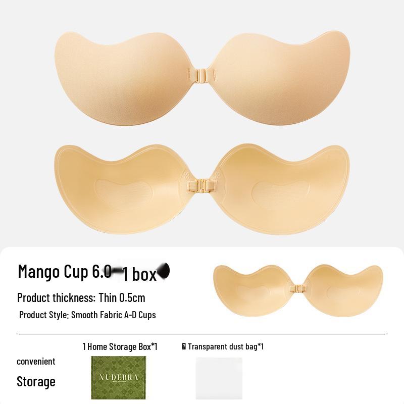 Mango Invisible Strapless Breast Pads for Dresses - Breathable, Anti-Exposure, Small Bust Gathering Nipple Covers D Cup
Mango Invisible Strapless Breast Pads for Dresses - Breathable, Anti-Exposure, Small Bust Gathering Nipple Covers D Cup