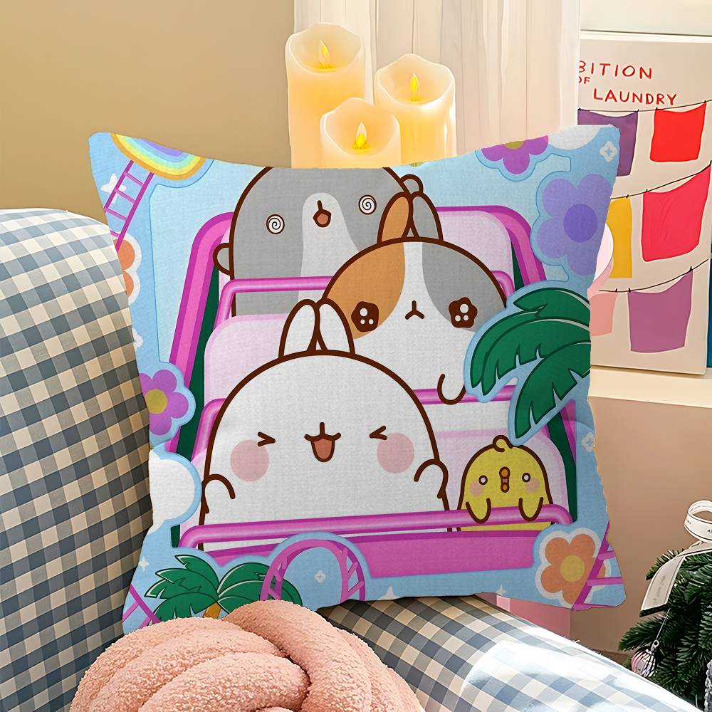 Cute M-Molangs Pillow Cover For Bedroom Room And Living Room Sofa Decorative Cushion Cover 12x12Inch
Cute M-Molangs Pillow Cover For Bedroom Room And Living Room Sofa Decorative Cushion Cover 12x12Inch