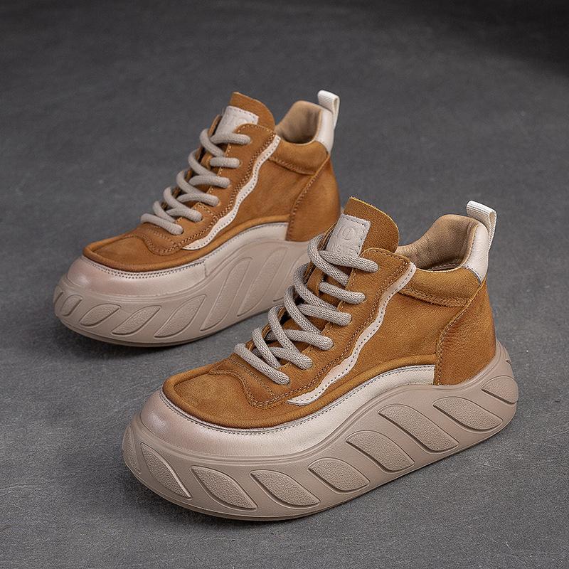 Johnature/женские туфли на плоской платформе из натуральной кожи, удобные универсальные повседневные короткие ботинки на толстой подошве 37 жёлтый
Johnature/женские туфли на плоской платформе из натуральной кожи, удобные универсальные повседневные короткие ботинки на толстой подошве 37 жёлтый