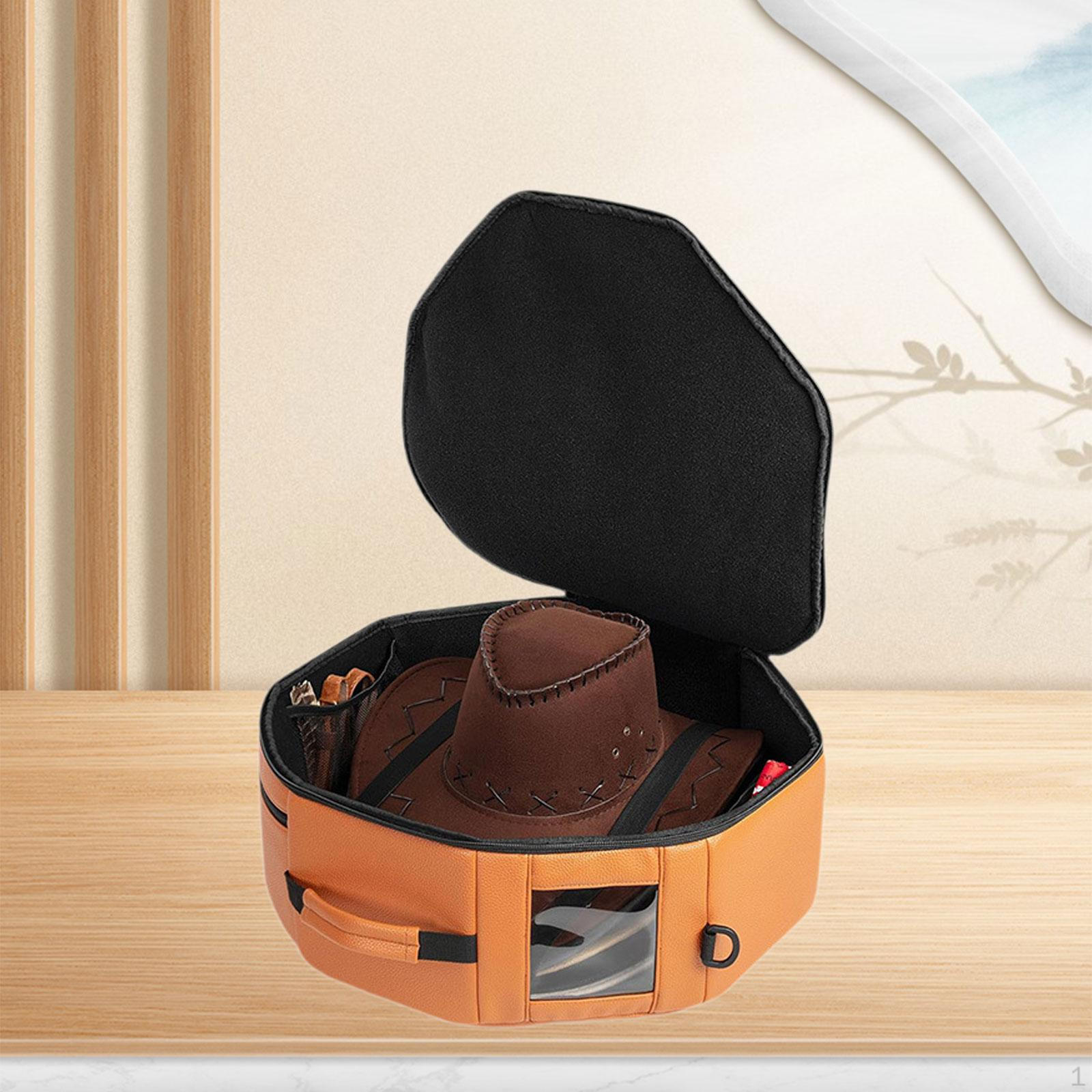 Hat Box for Women Men Portable Travel Handheld Sturdy with Clear Window Protection Multifunctional
Hat Box for Women Men Portable Travel Handheld Sturdy with Clear Window Protection Multifunctional