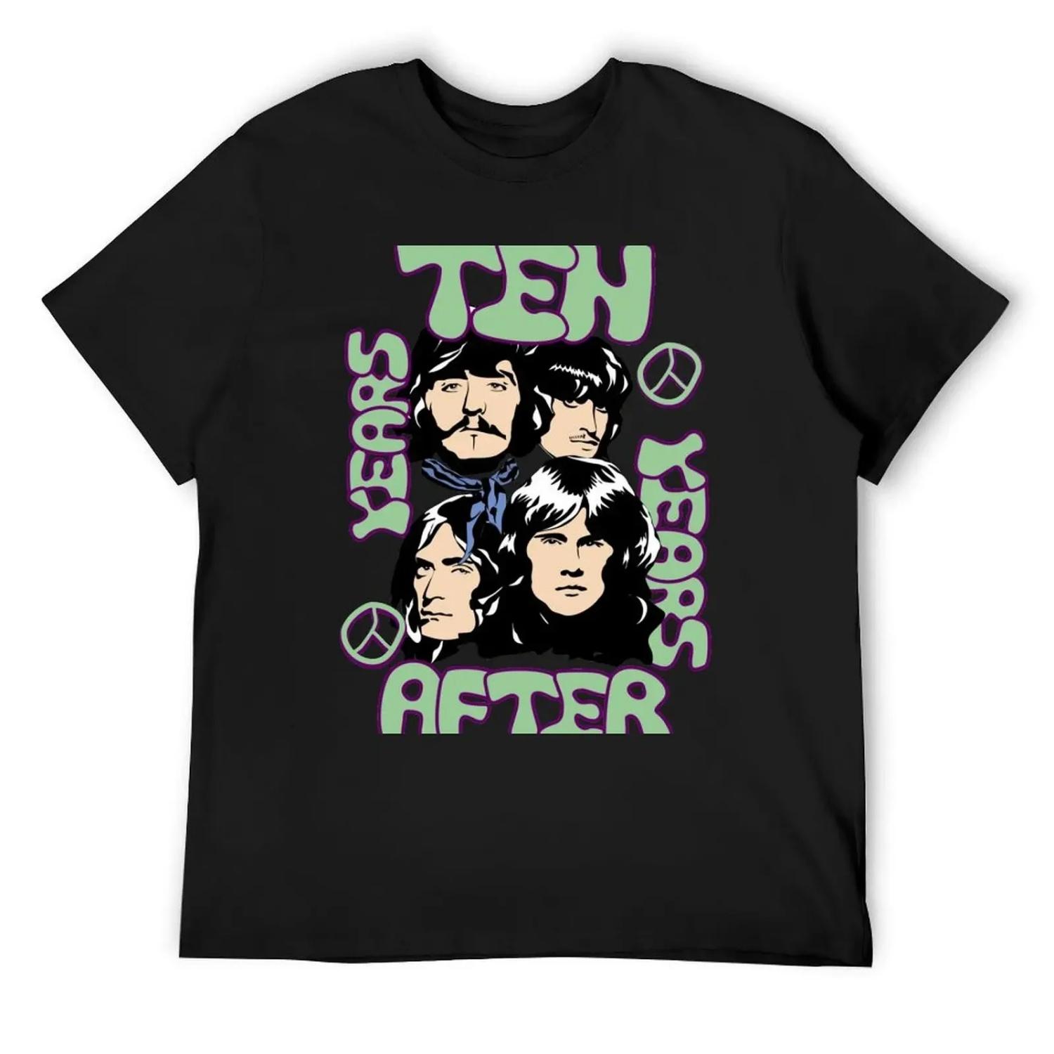 Ten Years After T-Shirt summer clothes funny costumes vintage t shirts graphic tee shirt workout shirts for men S чёрный
Ten Years After T-Shirt summer clothes funny costumes vintage t shirts graphic tee shirt workout shirts for men S чёрный