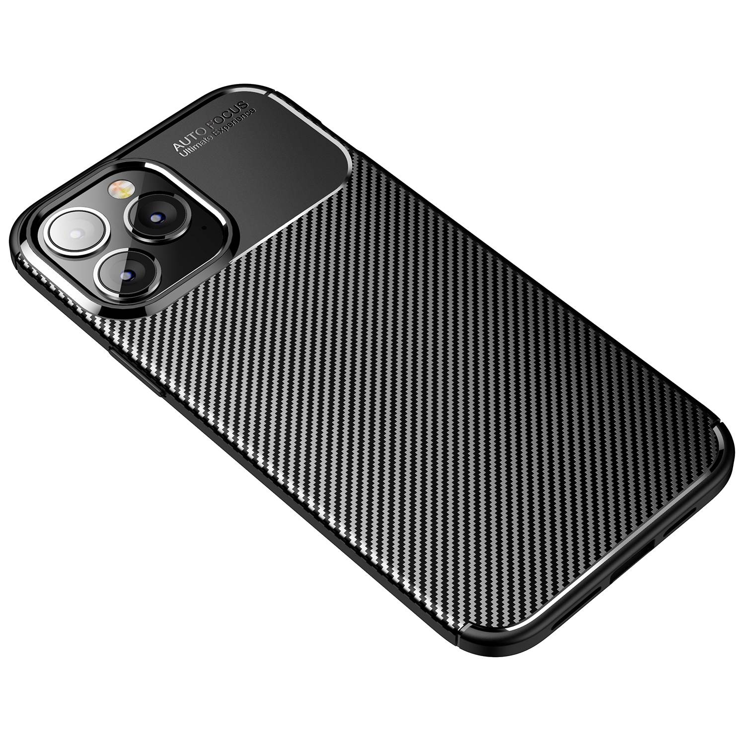 For iPhone 14 Pro 6.1 inch Carbon Fiber Texture Minimalist Phone Cover Soft TPU Drop Protection Case Black
For iPhone 14 Pro 6.1 inch Carbon Fiber Texture Minimalist Phone Cover Soft TPU Drop Protection Case Black