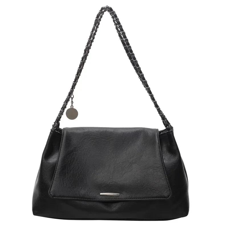 Женская сумка через плечо из искусственной кожи с магнитной застежкой, однотонная сумка через плечо, модный стиль, высокое качество, горячая распродажа
Женская сумка через плечо из искусственной кожи с магнитной застежкой, однотонная сумка через плечо, модный стиль, высокое качество, горячая распродажа