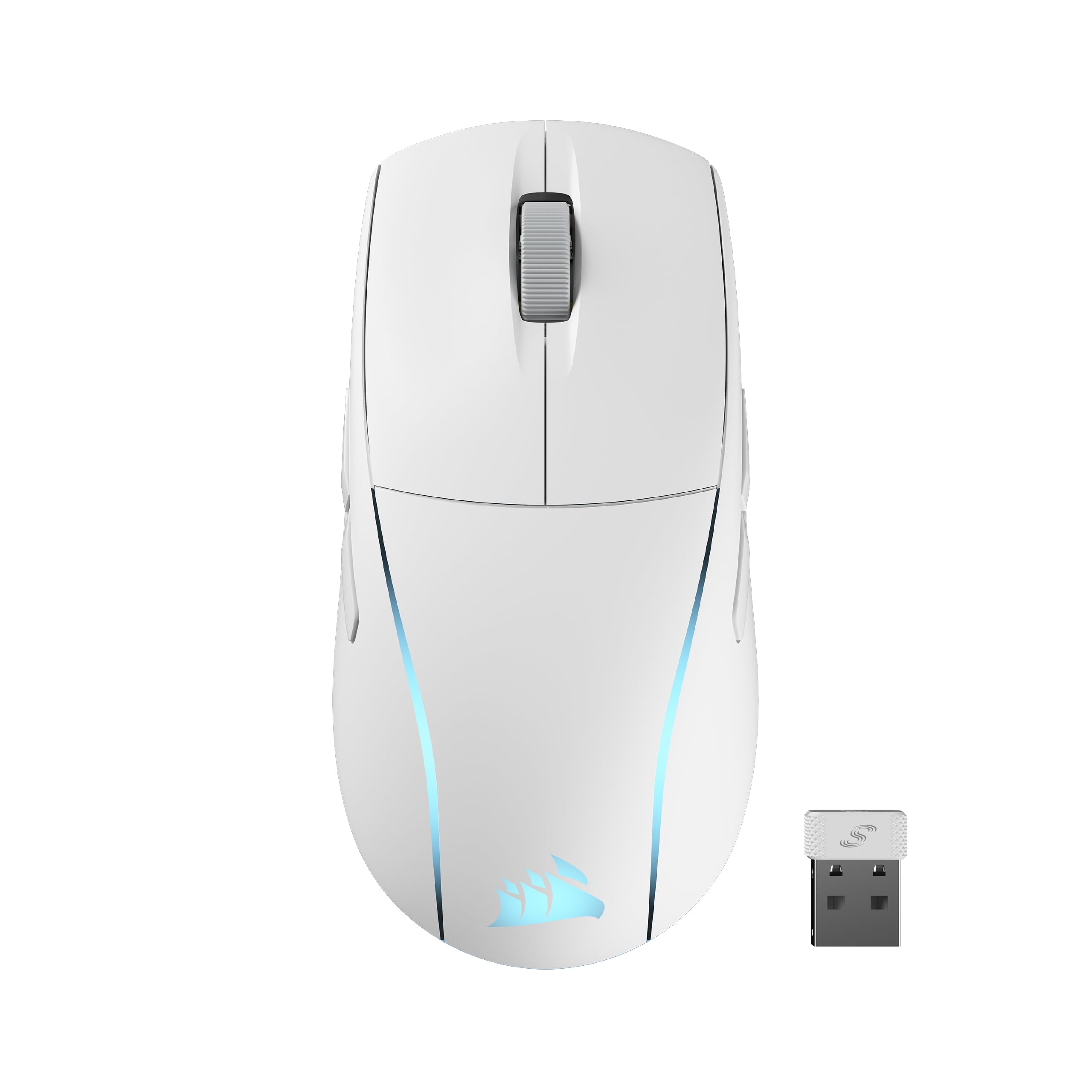 CORSAIR M75 WIRELESS Lightweight RGB Gaming Mouse iCUE Compatible for FPS 89g 26000 DPI QUICKSTRIKE Wireless Connection White Bluetooth/SLIPSTREAM білий
CORSAIR M75 WIRELESS Lightweight RGB Gaming Mouse iCUE Compatible for FPS 89g 26000 DPI QUICKSTRIKE Wireless Connection White Bluetooth/SLIPSTREAM білий