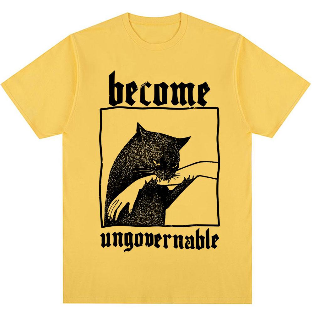 Funny Become Ungovernable Cat Biting Hand Meme T Shirt Unisex Women Vintage Humor Short Sleeve Oversized Cotton Casual Tee Shirts 4XL
Funny Become Ungovernable Cat Biting Hand Meme T Shirt Unisex Women Vintage Humor Short Sleeve Oversized Cotton Casual Tee Shirts 4XL