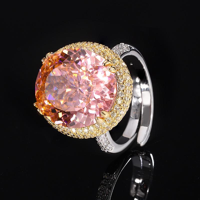 Ювелирные изделия Медное основание Позолоченное Имитация огранки «Птичье гнездо» Роскошный темперамент Крупное кольцо с бриллиантом в форме яйца Женское 14 * 16
Ювелирные изделия Медное основание Позолоченное Имитация огранки «Птичье гнездо» Роскошный темперамент Крупное кольцо с бриллиантом в форме яйца Женское 14 * 16